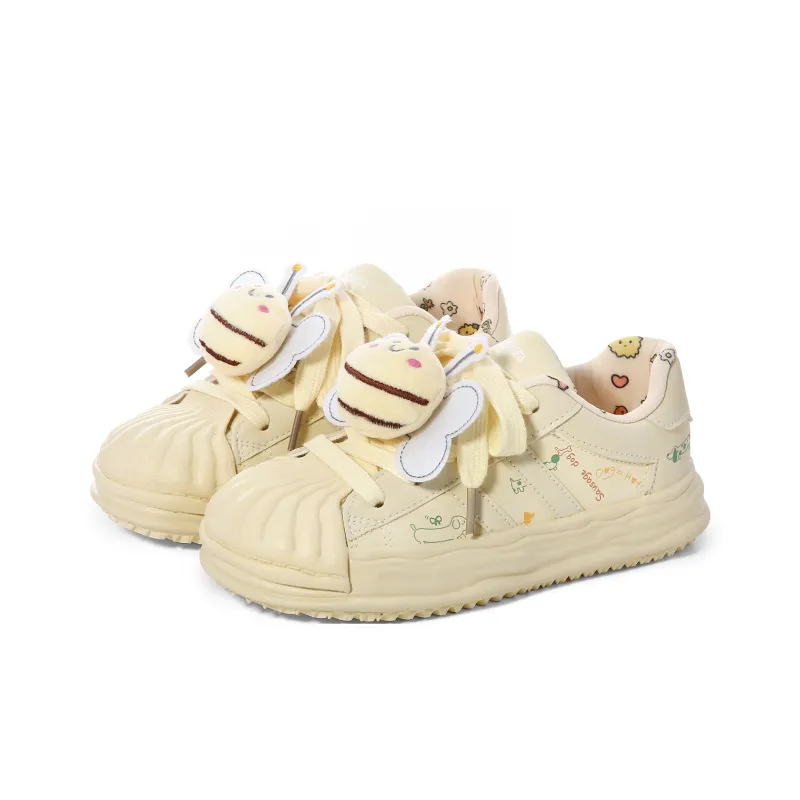 Lovely You Lightweight Wear Resistant And Slip Resistant Low Top Skateboard Shoes Women's-8