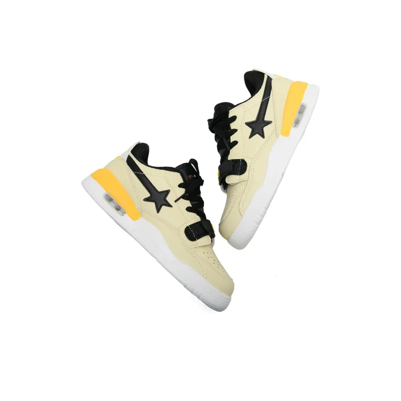 Circle Small Cushioning Coverage Wear-Resistant Lightweight Slip-Resistant Low-Top Skateboard Shoes Unisex-59