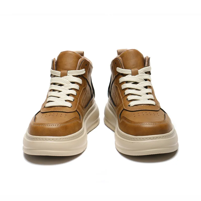 Meixi Warm Mid Top Skateboard Shoes Men's-2