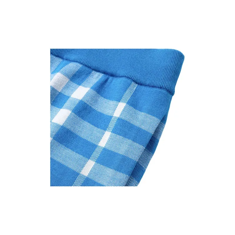 Burberry Check print Bermuda Shorts-7