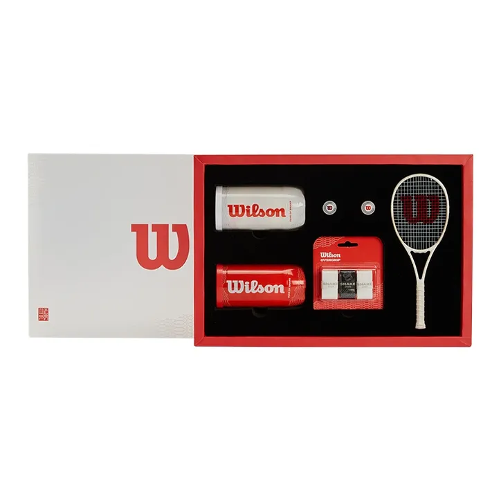 Wilson Snake Year Limited Collection Ball Vibration Dampener Grip Combination Tennis Accessory Unisex Red White-0