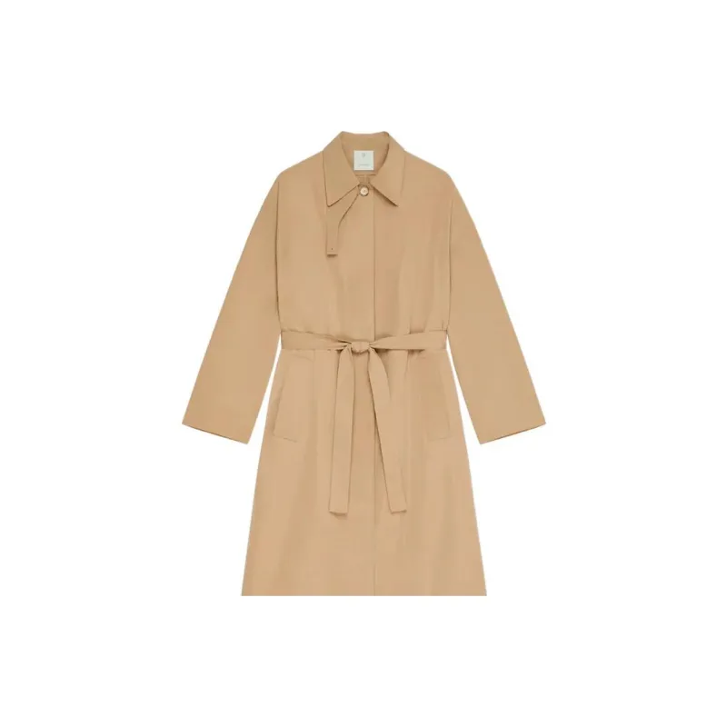 GIVENCHY FW22 Trench Coat Women's Khaki-4