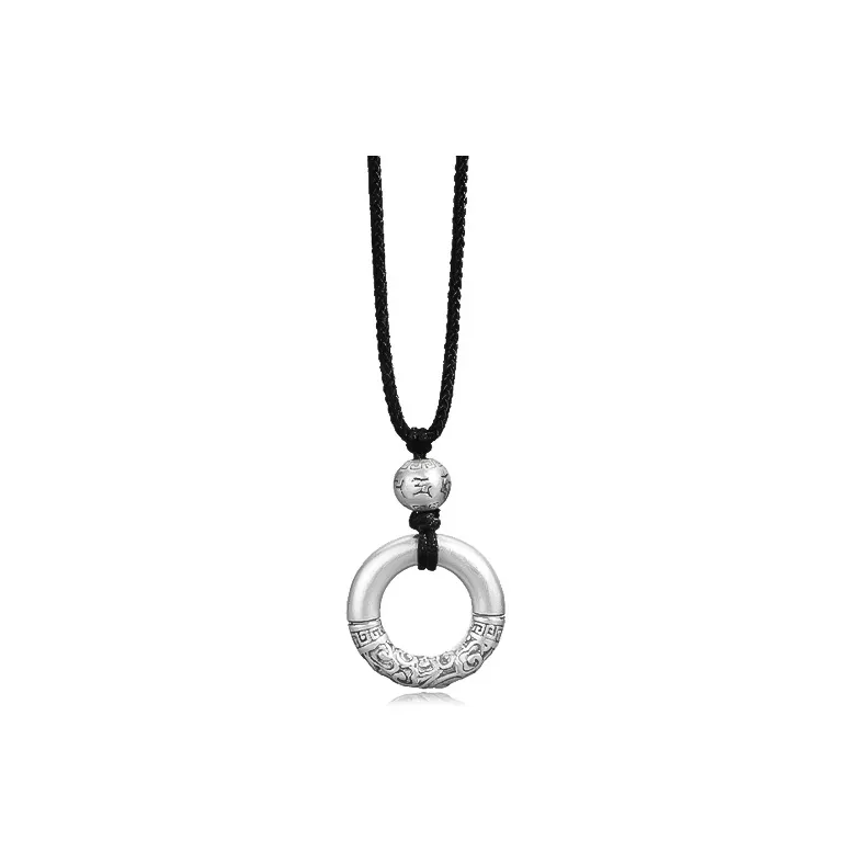 KING TAI SANG 999 Fine Silver Necklaces Unisex-0