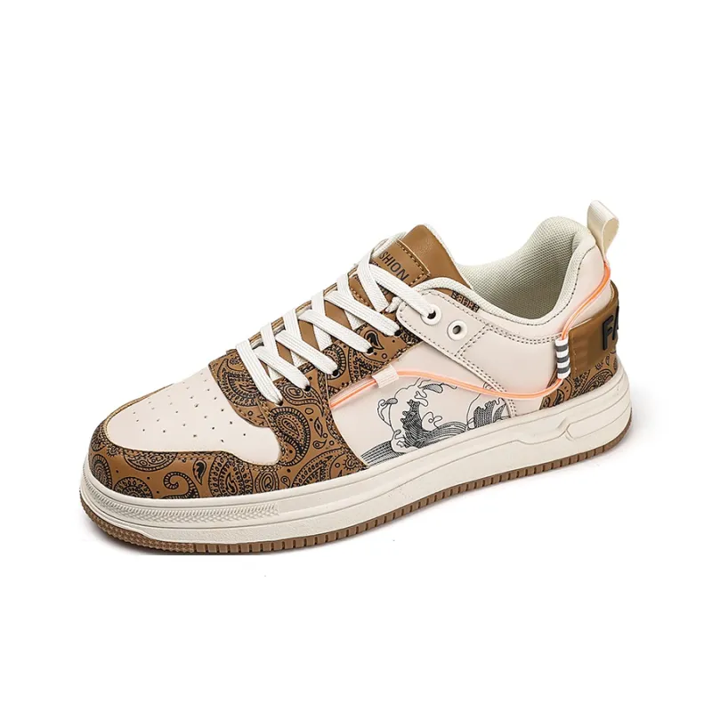 PLAY COBBLER Coverage Slip Resistant And Abrasion Resistant Low Top Skateboard Shoes Men's-7