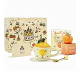 [Birthday Shopping Bag+Greeting Card+Orange Candle][Gift Box Set]Orange Girl Style B (Stainless Steel Spoon)