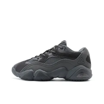 PEAK State Pole 6371 Slip Resistant Cushioning Wear Resistant Low Top Chunky Sneakers Men's Dark Gray