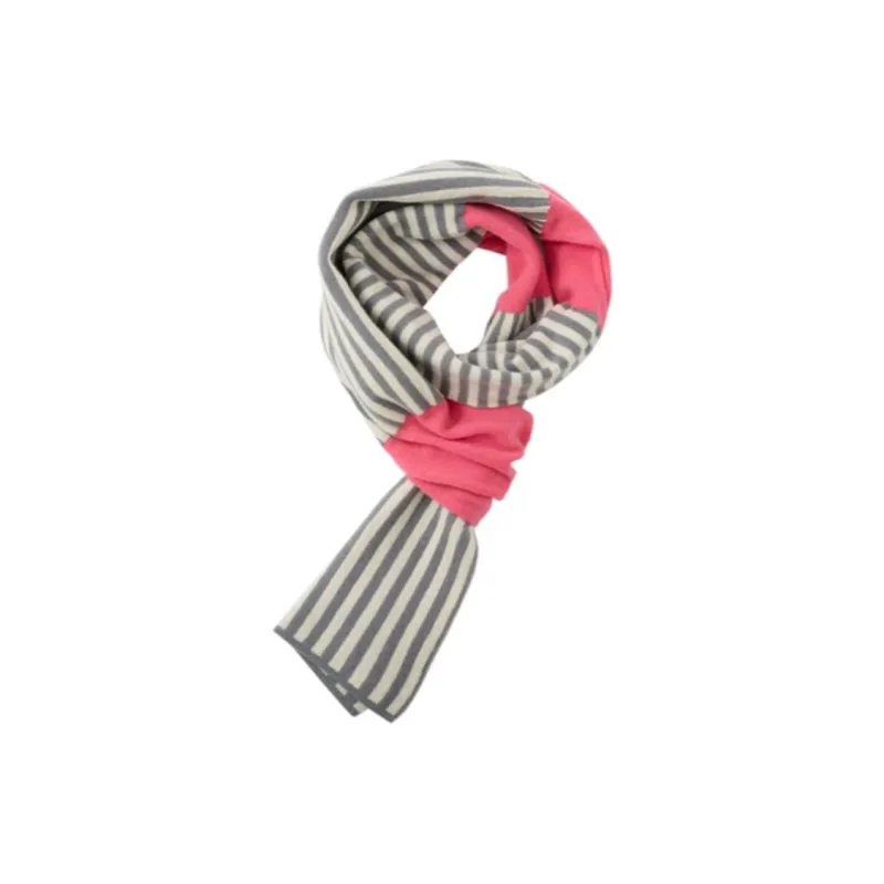 MUJI Wool Knit Scarves Women's Multicolor-2