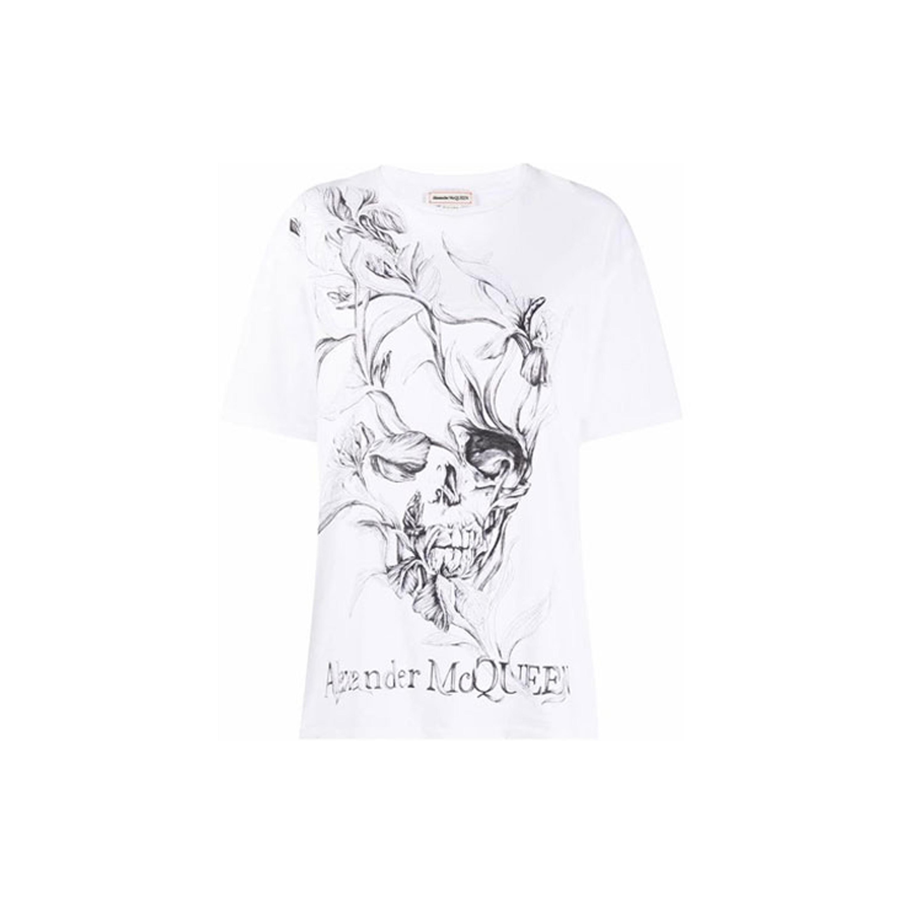 alexander mcqueen trompe lil effect poplin midi dress item