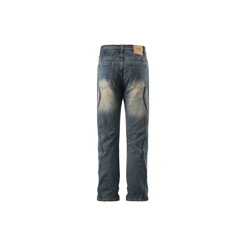 GTRG Jeans Unisex Vintage Blue-1