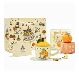 [Birthday Shopping Bag+Greeting Card+Orange Candle][Gift Box Set]Good Fortune and Prosperity Style A (Stainless Steel Spoon)