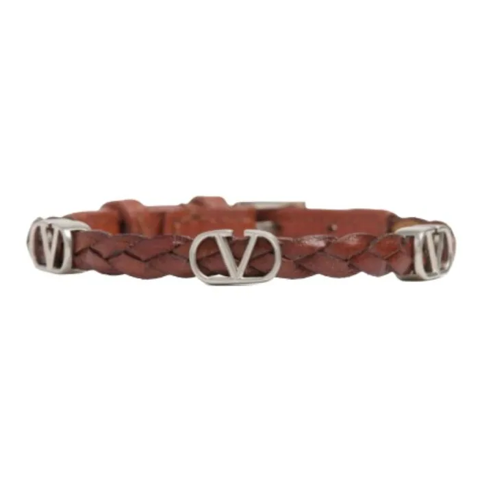 Valentino Brass Bracelets Men's Brown-1