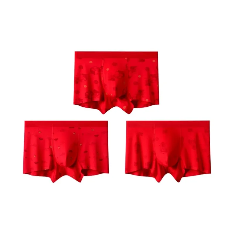 Qiao Ni Tong Underpants Men's 3 Pack-7