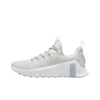 Nike Free Metcon 6 Anti Slip Wear Resistant Low Top Casual Running Shoes Women's Gray White