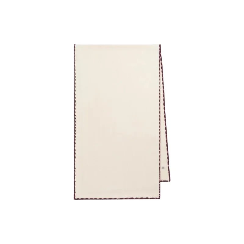 TOTEME Embroidered Cashmere Scarf-0