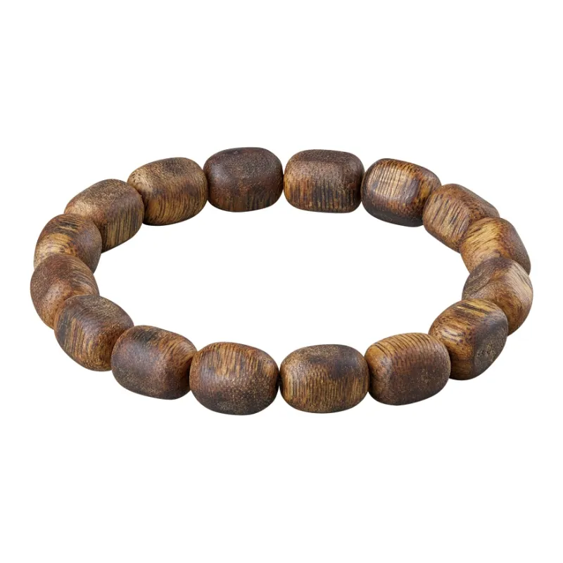 Moonstone Edge Agarwood Bracelets Unisex-0