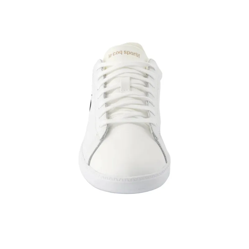 Le Coq Sportif Wear resistant And Lightweight Low Top Skateboard Shoes Unisex White-3
