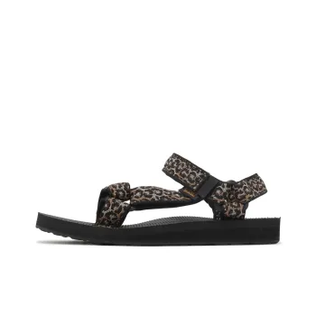 Teva Original Universal Beach Sandals Women's Black Brown