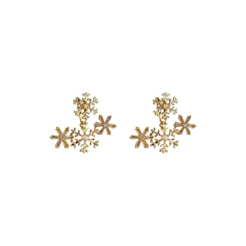 ONEKISS Gold Plated Copper Earrings Women's
