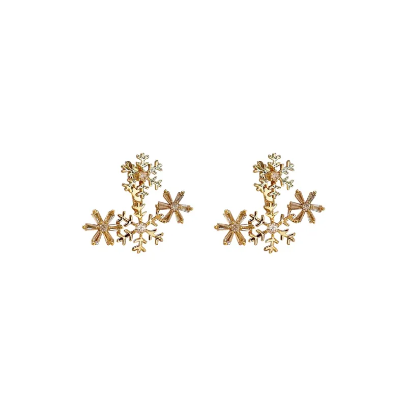 ONEKISS Gold Plated Copper Earrings Women's-0