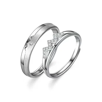 Kim Heng Hee S925 Silver Elegant And Exclusive Minimalist Advanced Fashionable Versatile Ring Unisex