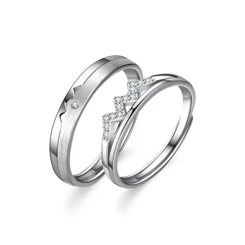 Kim Heng Hee S925 Silver Elegant And Exclusive Minimalist Advanced Fashionable Versatile Ring Unisex