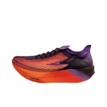 Anta C202 G9 Cushioning Anti Slip And Wear Resistant Low Top Casual Running Shoes Men's Orange Purple