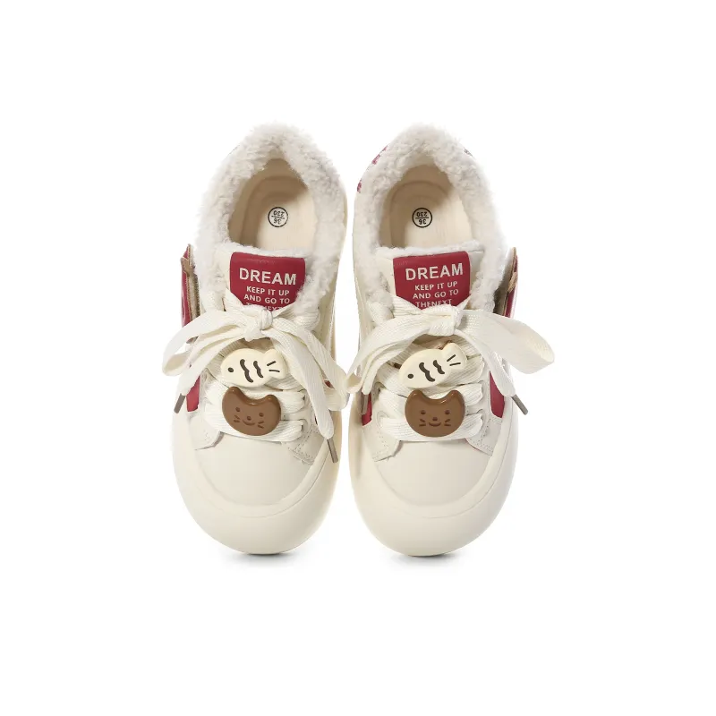 Lovely You Abrasion Resistant Lightweight Slip Resistant Low Top Skateboard Shoes Women's-27