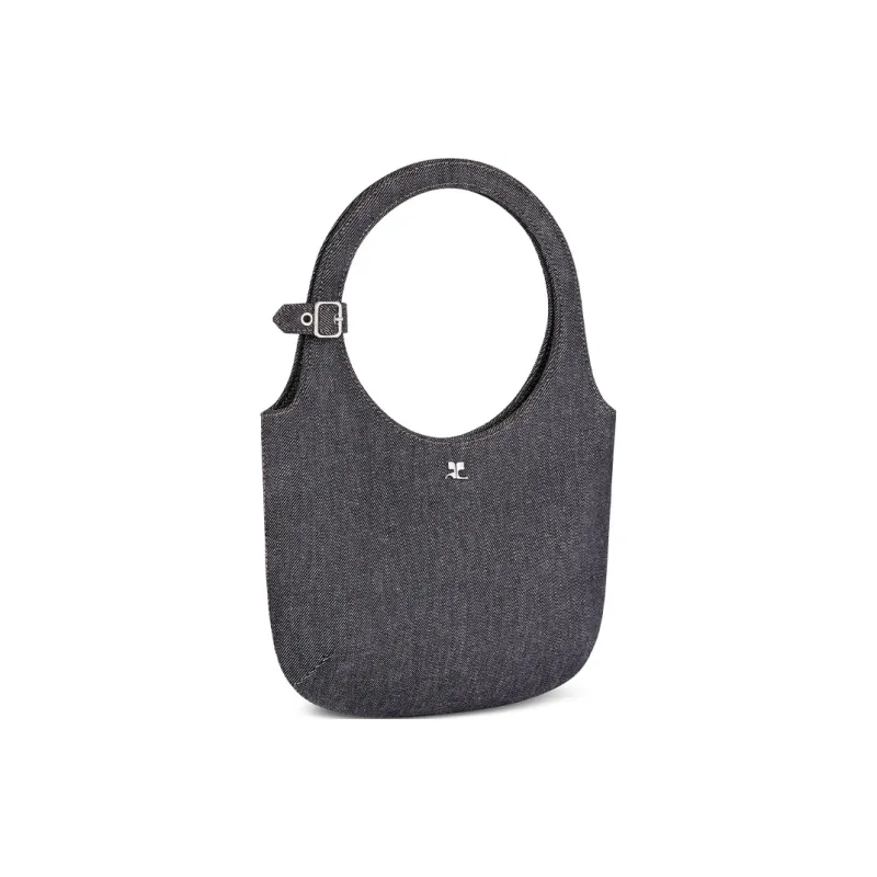 COURREGES Holy Denim Tote Bag-1