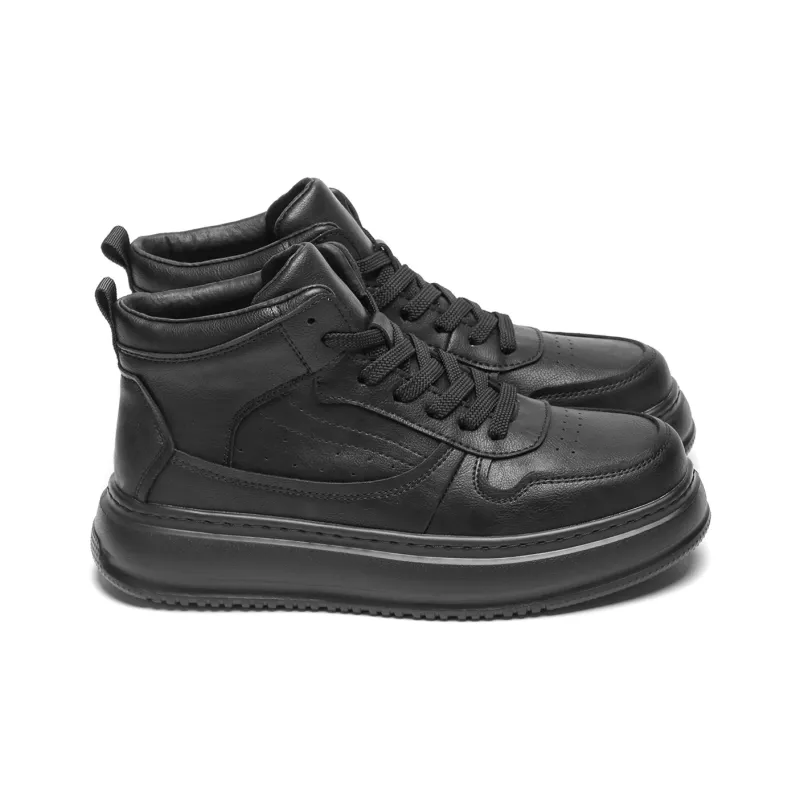 Meixi Warm Mid Top Skateboard Shoes Men's-7