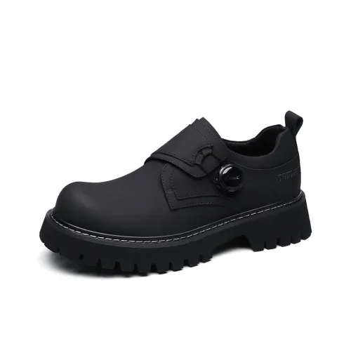 Tonlion Men's Casual Shoes Men's Black