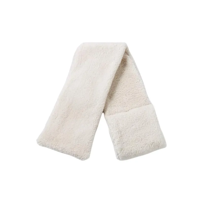 MUJI Polyester Knit Scarves Unisex Multicolor-3
