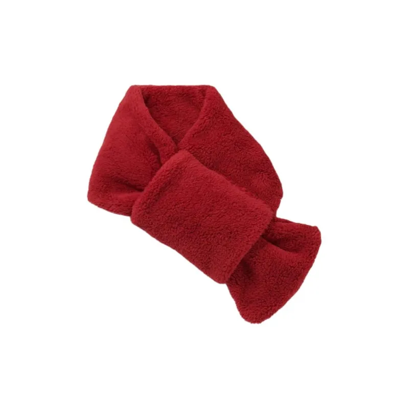 MUJI Polyester Knit Scarves Unisex Multicolor-10