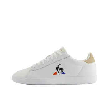 Le Coq Sportif Wear resistant And Lightweight Low Top Skateboard Shoes Unisex White
