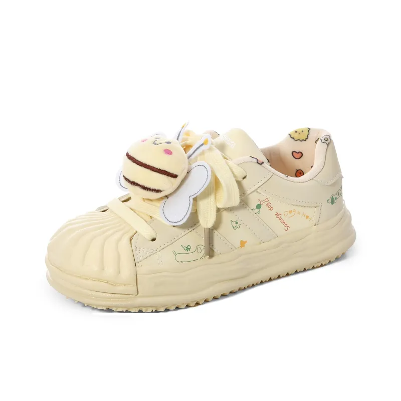 Lovely You Lightweight Wear Resistant And Slip Resistant Low Top Skateboard Shoes Women's-7