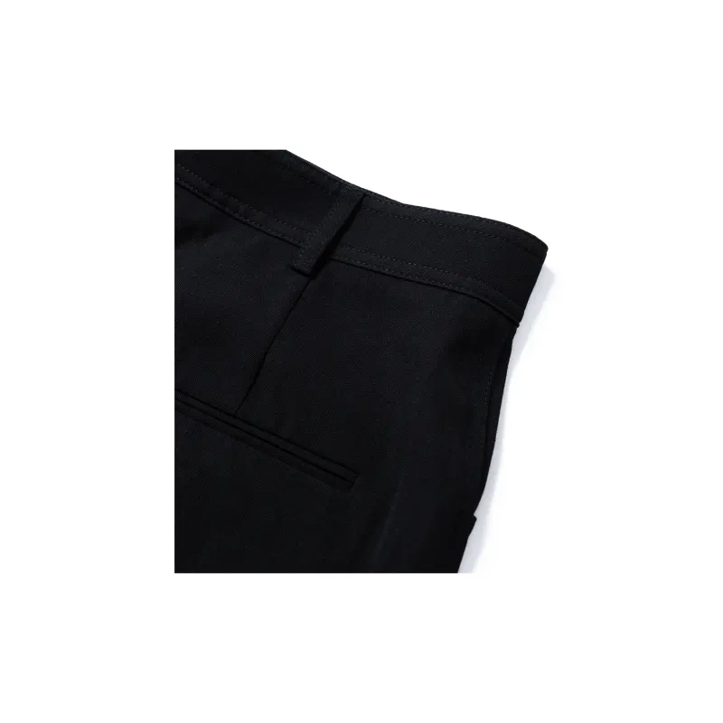 SAINT LAURENT High-waisted Knee-length Shorts-8