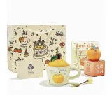 [Birthday Shopping Bag+Greeting Card+Orange Candle][Gift Box Set]Orange Girl Style A (Stainless Steel Spoon)