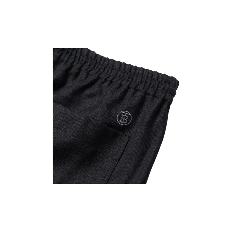 Burberry Monogram Motif Wool Trousers-8