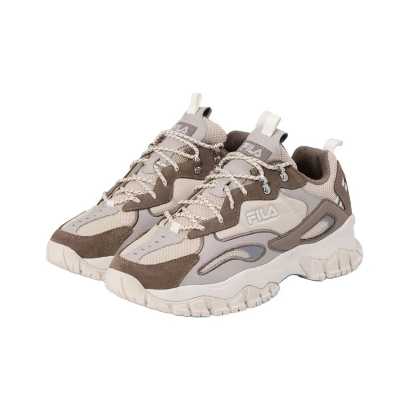 FILA Ray Tracer Tr 2 Anti-Slip Wear-Resistant Low-Top Casual Shoes Men's Beige-1
