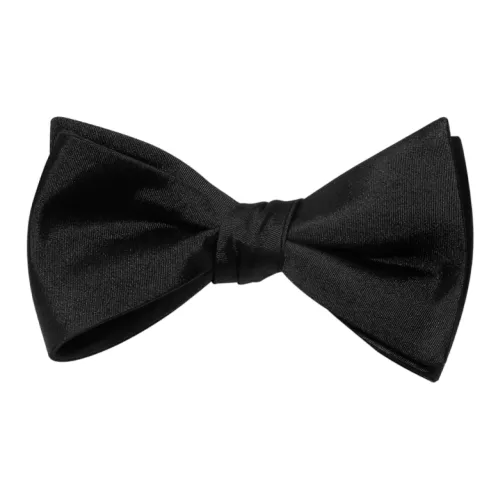 RONGZHI Mulberry Silk Bow Tie Men's