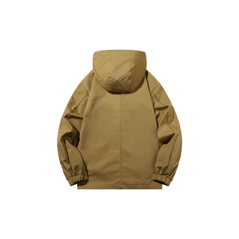 ROBINHOOD Water Resistant Windproof Breathable Warm Water Repellent Cold Resistant Rainproof Windbreaker Jacket Unisex-11