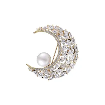Lan Ying Artificial Crystal Brooches Women's