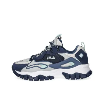 FILA Ray Tracer Tr 2 Anti-Slip Wear-Resistant Low-Top Casual Shoes Men's Marine Blue