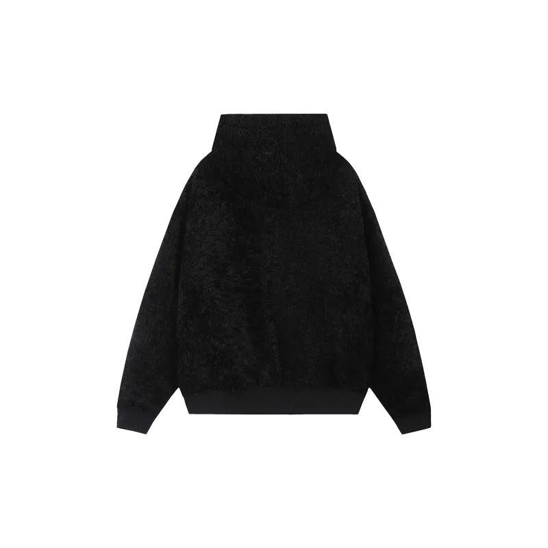 WLNEXT Fuzzy Coat Trendy Brand Lazy Luxury Lambswool Cotton Jacket Trend Unisex-3