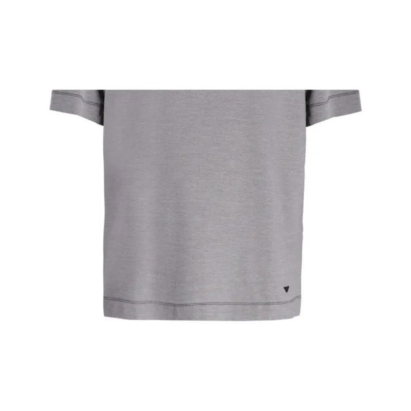 EMPORIO ARMANI Plain Cotton T shirt-5