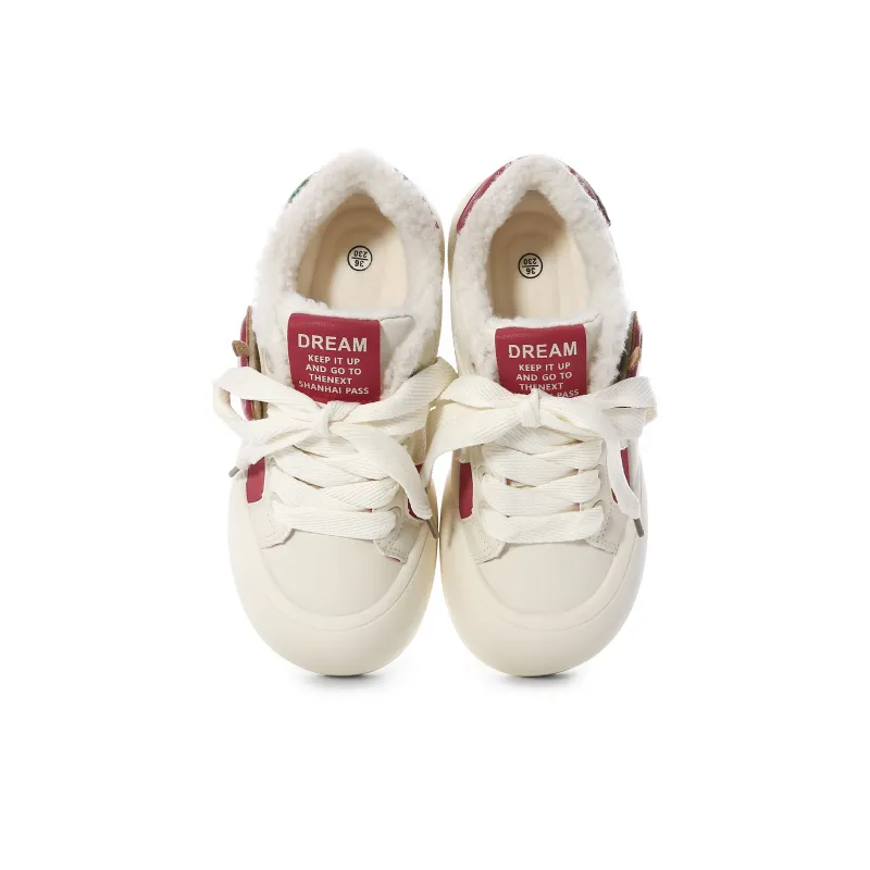 Lovely You Abrasion Resistant Lightweight Slip Resistant Low Top Skateboard Shoes Women's-3