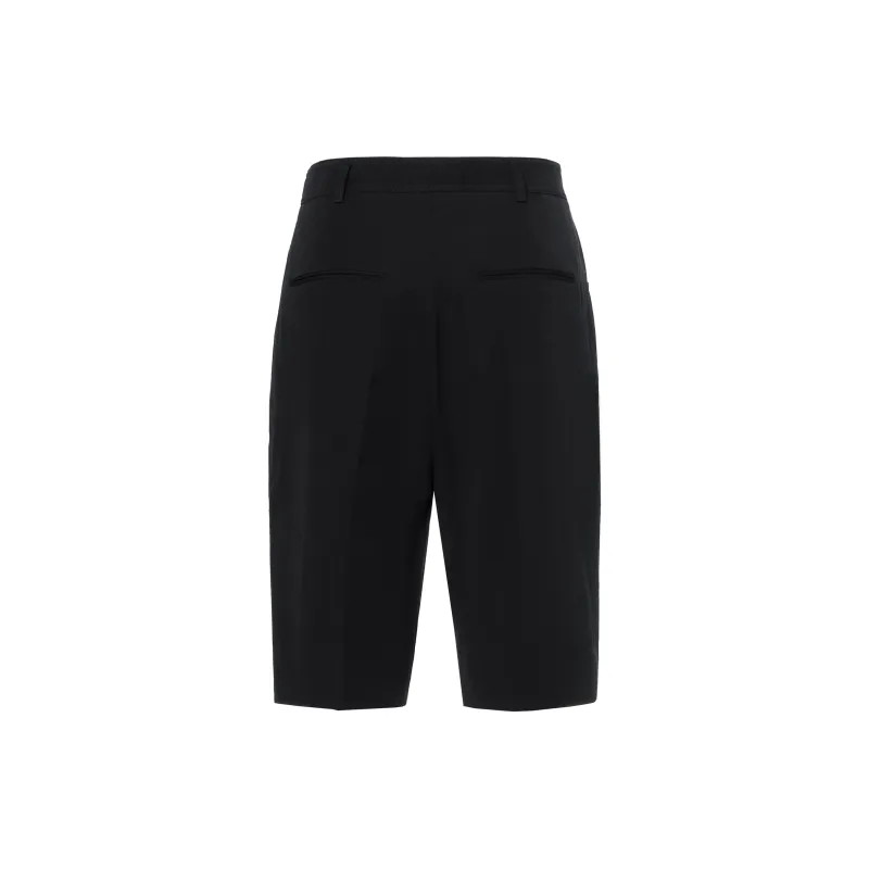 SAINT LAURENT High-waisted Knee-length Shorts-1