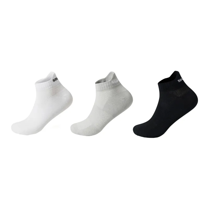 Saucony Ankle Socks Unisex 3 Pack-0