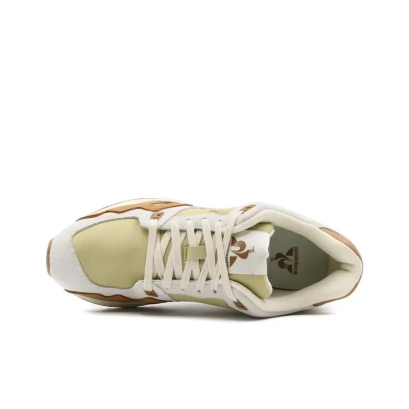 Le Coq Sportif Anti Slip Wear Resistant Low Top Casual Shoes Men's Beige Brown-2