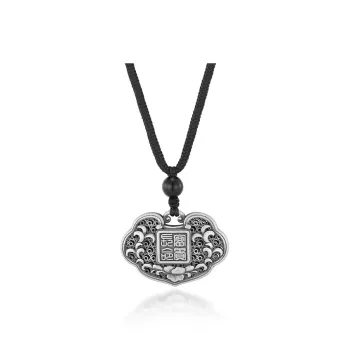 CHINA GOLD S990 Silver Necklaces Unisex Silver