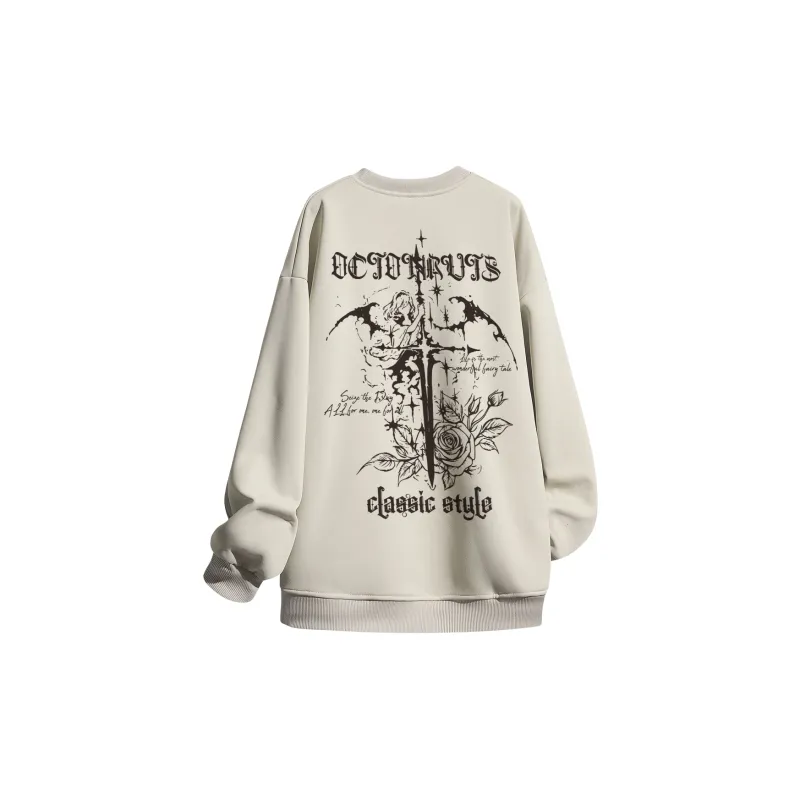 Small Columns Under The Sea Sweatshirt Unisex-19
